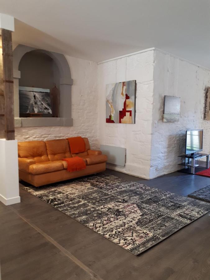 Ferienwohnung galerie Angle3 Quimper Exterior foto