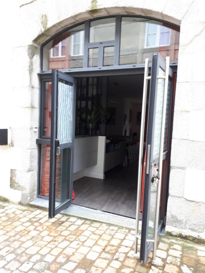 Ferienwohnung galerie Angle3 Quimper Exterior foto